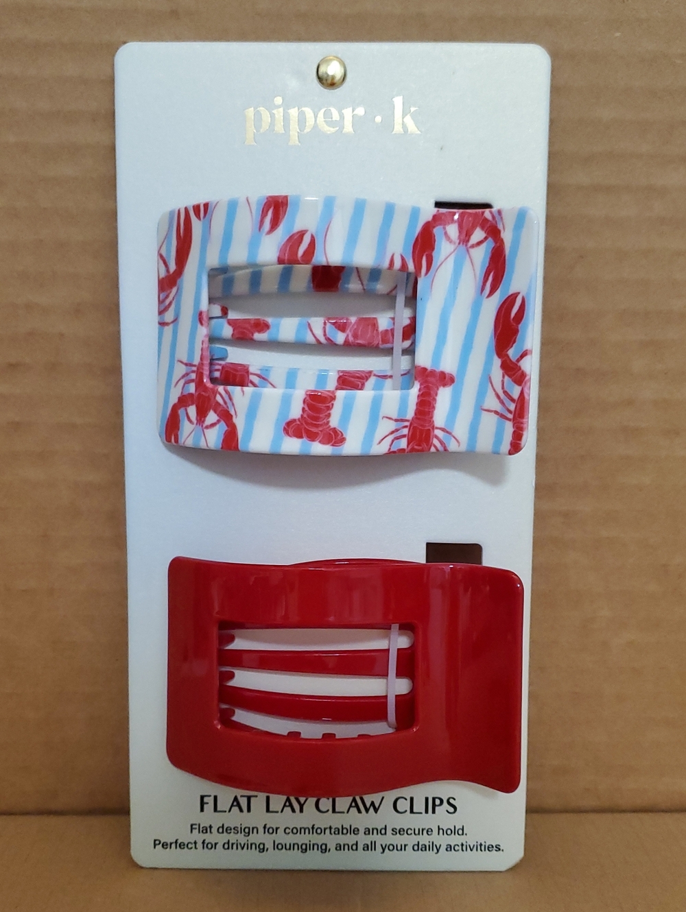 Piper k Flat Lay Claw Clips